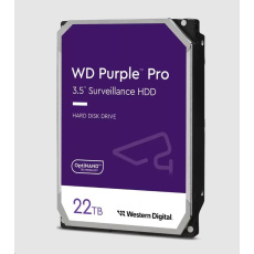 WD PURPLE PRO WD221PURP 22TB SATA/600 512MB cache, 265 MB/s, CMR WD PURPLE PRO WD221PURP 22TB SATA/600 512MB cache, 265 MB/s, CMR