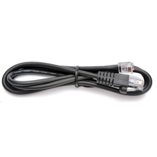 Virtuos kabel RJ12 9-12V pro pokladní zásuvku a tiskárnu/pokladnu, 1,1 m, černý Virtuos kabel RJ12 9-12V pro pokladní zásuvku a tiskárnu/pokladnu, 1,1 m, černý