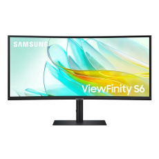 BAZAR - SAMSUNG MT LED LCD Monitor 34" Samsung ViewFinity S65UC  - prohnutý,VA,3440x1440,5ms,100Hz,HDMI,DisplayPort,USB3