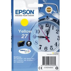 EPSON ink bar Singlepack "Budík" Yellow 27 DURABrite Ultra Ink EPSON ink bar Singlepack "Budík" Yellow 27 DURABrite Ultra Ink