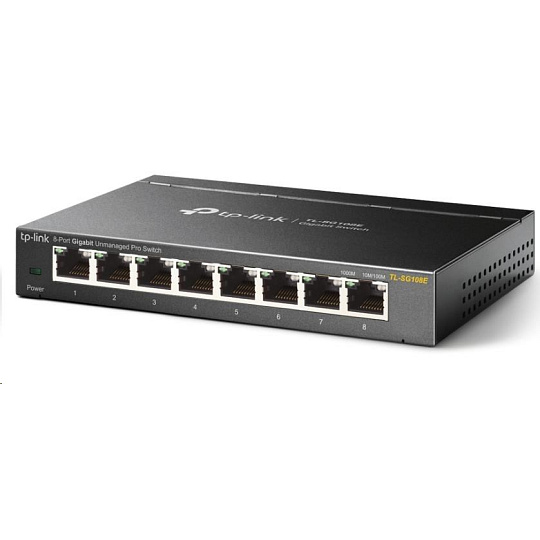 TP-Link Easy Smart switch TL-SG108E (8xGbE, fanless) TP-Link Easy Smart switch TL-SG108E (8xGbE, fanless)