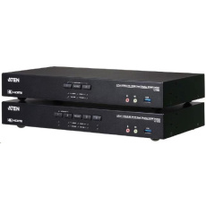 ATEN 2-port USB3.0 4K HDMI Dual Display KVMP přepínač ATEN 2-port USB3.0 4K HDMI Dual Display KVMP přepínač