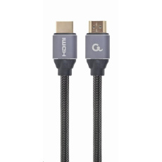GEMBIRD Kabel HDMI 2.0, 2m, opletený, černý, blister GEMBIRD Kabel HDMI 2.0, 2m, opletený, černý, blister