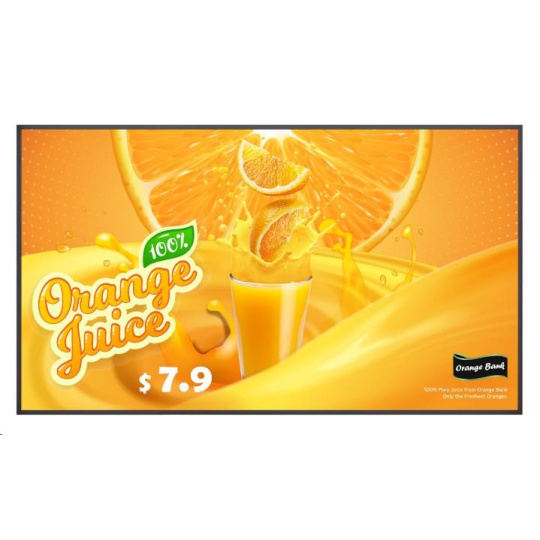 LG 55" signage 55UH5Q - UHD, 24h, 500nit, WebOS