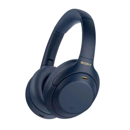 Sony bezdrátová sluchátka WH-1000XM4, EU, modrá