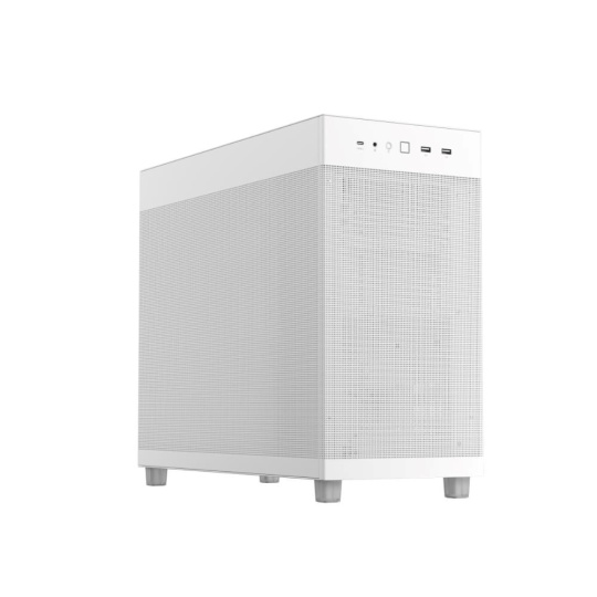 ASUS case PRIME AP303 MESH WHITE, ATX, 1x120mm, bílá ASUS case PRIME AP303 MESH WHITE, ATX, 1x120mm, bílá