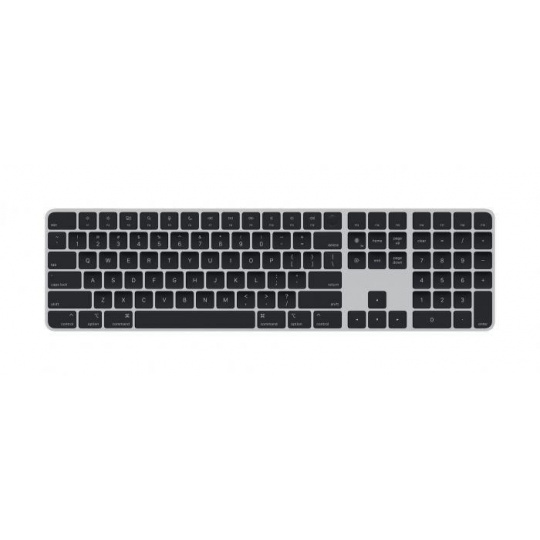 APPLE Magic Keyboard (Touch ID, Numeric Keypad) - Black Keys - CZ