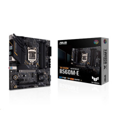 BAZAR - ASUS MB Sc LGA1200 TUF GAMING B560M-E, Intel B560, 4xDDR4, 1xDP, 1xHDMI, mATX - Po opravě (Bez příslušenství) BAZAR - ASUS MB Sc LGA1200 TUF GAMING B560M-E, Intel B560, 4xDDR4, 1xDP, 1xHDMI, mATX - Po opravě (Bez příslušenství)