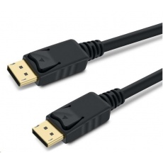 PREMIUMCORD DisplayPort 1.3/1.4 přípojný kabel M/M, zlacené konektory, 3m