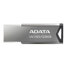 ADATA Flash Disk 128GB UV350, USB 3.2 Dash Drive, tmavě stříbrná