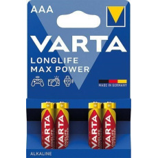 Varta LR03/4BP MAX POWER (MAX TECH) (Blistr 4ks) Varta LR03/4BP MAX POWER (MAX TECH) (Blistr 4ks)