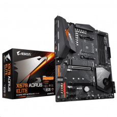 BAZAR-GIGABYTE MB Sc AM4 X570 AORUS ELITE, AMD X570, 4xDDR4, VGA-po opravě (bez přisl.) BAZAR-GIGABYTE MB Sc AM4 X570 AORUS ELITE, AMD X570, 4xDDR4, VGA-po opravě (bez přisl.)