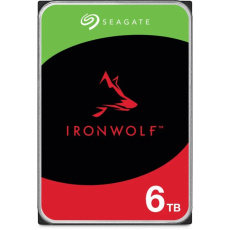 SEAGATE HDD 6TB IRONWOLF (NAS), 3.5", SATAIII, 5400 RPM, Cache 256MB, CMR