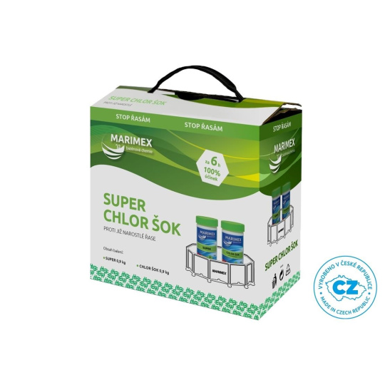 MARIMEX Super Shock Super Chlor Šok 2x0,9 kg