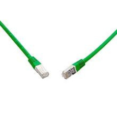 Solarix 10G patch kabel CAT6A SFTP LSOH 3m zelený non-snag-proof C6A-315GR-3MB