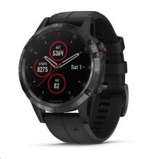 Garmin GPS sportovní hodinky fenix5 Plus Sapphire Black, černý řemínek, Performer TRI Bundle Garmin GPS sportovní hodinky fenix5 Plus Sapphire Black, černý řemínek, Performer TRI Bundle