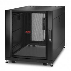 APC NetShelter SX 12U Server Rack Enclosure 600mm x 1070mm w/ Sides Black Shock Packaging APC NetShelter SX 12U Server Rack Enclosure 600mm x 1070mm w/ Sides Black Shock Packaging