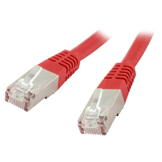 XtendLan patch kabel Cat6, FTP - 0,25m, červený (prodej po 10 ks)