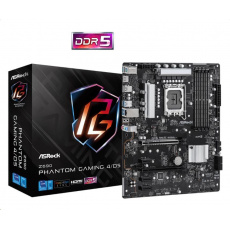 ASRock MB Sc LGA1700 Z690 Phantom Gaming 4/D5, Intel Z690, 4xDDR5, 1xHDMI ASRock MB Sc LGA1700 Z690 Phantom Gaming 4/D5, Intel Z690, 4xDDR5, 1xHDMI
