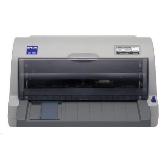 EPSON tiskárna jehličková LQ-630, A4, 24 jehel, 360 zn/s, 1+4 kopii, USB 1.1, LPT