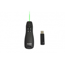 PORT CONNECT bezdrátové prezentační ukazovátko, zelený laser PORT CONNECT bezdrátové prezentační ukazovátko, zelený laser