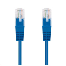 C-TECH kabel patchcord Cat5e, UTP, modrý, 2m C-TECH kabel patchcord Cat5e, UTP, modrý, 2m