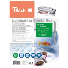 Peach Laminating Combi Box 25, PPC500-02
