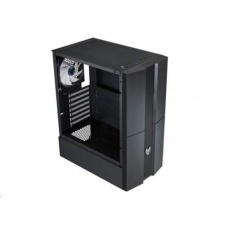 Fortron skříň Midi Tower CMT270 Black, průhledná bočnice, 1 x A. RGB LED 120 mm ventilátor Fortron skříň Midi Tower CMT270 Black, průhledná bočnice, 1 x A. RGB LED 120 mm ventilátor