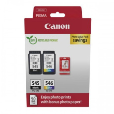 Canon CARTRIDGE PG-545/CL-546 PVP pro PIXMA TR455x, MG2x50, MG255xS, TS205, TS305, TS335x (180 str.) Canon CARTRIDGE PG-545/CL-546 PVP pro PIXMA TR455x, MG2x50, MG255xS, TS205, TS305, TS335x (180 str.)