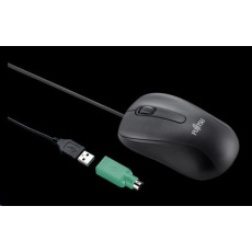 FUJITSU myš M530 USB - 1200dpi Laser Mouse Combo - redukce USB PS2, 3 button Wheel Mouse with Tilt-Wheel-Function -ČERNÁ FUJITSU myš M530 USB - 1200dpi Laser Mouse Combo - redukce USB PS2, 3 button Wheel Mouse with Tilt-Wheel-Function -ČERNÁ