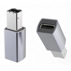 PremiumCord USB redukce USB C - USB2.0 B (F/M) PremiumCord USB redukce USB C - USB2.0 B (F/M)