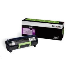 LEXMARK černý toner 502 pro: MS310/410/510/610 z programu Lexmark Return (1 500 stran) LEXMARK černý toner 502 pro: MS310/410/510/610 z programu Lexmark Return (1 500 stran)