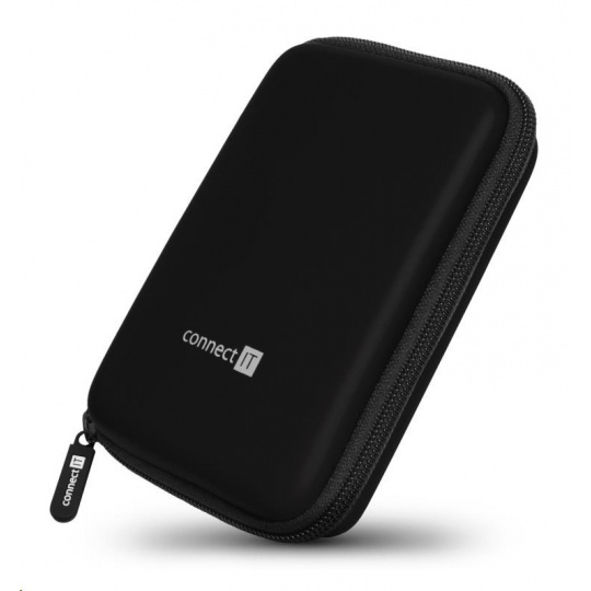 CONNECT IT HardShellProtect pevné skořepinové ochranné pouzdro na 2,5" HDD, černá