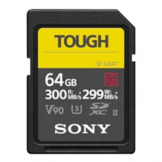 SONY SDXC 64GB TOUGH UHS-II SF-G 299MB/s SONY SDXC 64GB TOUGH UHS-II SF-G 299MB/s