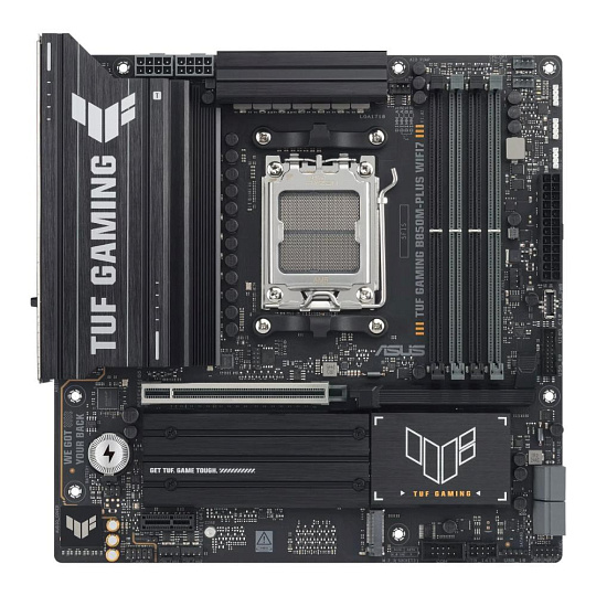 ASUS MB Sc AM5 TUF GAMING B850M-PLUS WIFI7, AMD B850, 4xDDR5, WiFi, 1xDP, 1xHDMI, mATX ASUS MB Sc AM5 TUF GAMING B850M-PLUS WIFI7, AMD B850, 4xDDR5, WiFi, 1xDP, 1xHDMI, mATX