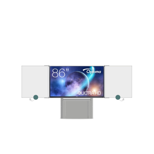 OPTOMA EKOTAB Zvedací stojan s křídly ZBxBZ pro LCD 86" Optoma 5862RK