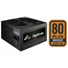 Fortron zdroj 500W HYDRO PRO 500 Bulk, 230V, 80PLUS Bronze, Single rail design, OCP,OVP,SCP,OPP, 12cm Fortron zdroj 500W HYDRO PRO 500 Bulk, 230V, 80PLUS Bronze, Single rail design, OCP,OVP,SCP,OPP, 12cm