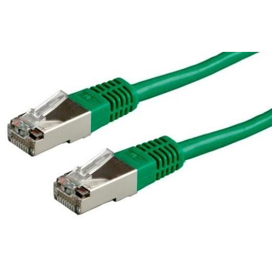 XtendLan patch kabel Cat5E, FTP - 5m, zelený