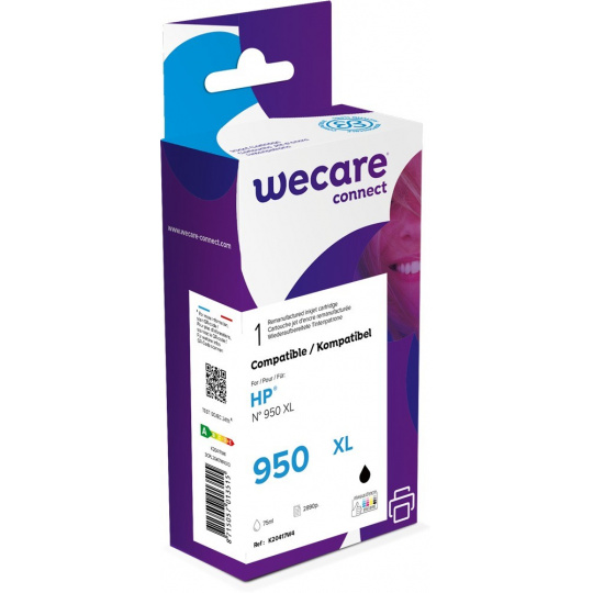 WECARE ARMOR cartridge pro HP Officejet 8100, 8600 (CN045AE), černá/black, 75ml, 2890str