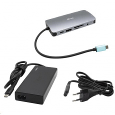 i-tec USB-C Metal Nano Dock HDMI/VGA with LAN + PD 100 W + zdroj 77W (PD 65W) i-tec USB-C Metal Nano Dock HDMI/VGA with LAN + PD 100 W + zdroj 77W (PD 65W)