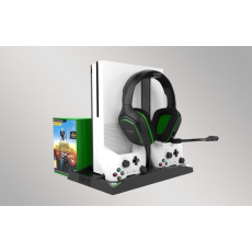 iPega PG-XB007 multifunkční stojan s nabíjením pro XBOX ONE, XBOX ONE X, XBOX ONE S a příslušenství, černý iPega PG-XB007 multifunkční stojan s nabíjením pro XBOX ONE, XBOX ONE X, XBOX ONE S a příslušenství, černý