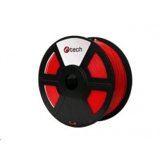 C-TECH Tisková struna (filament) ABS, 1,75mm, 1kg, červená C-TECH Tisková struna (filament) ABS, 1,75mm, 1kg, červená