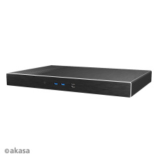 AKASA case Galileo TU2 Plus,Intel LGA1700 1U fanless Thin Mini-ITX case