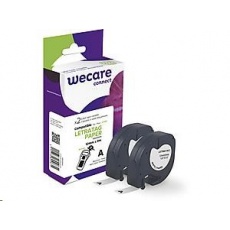 WECARE ARMOR páska pro DYMO S0721510, černá/bílá, 2 x 12mm x 4m WECARE ARMOR páska pro DYMO S0721510, černá/bílá, 2 x 12mm x 4m