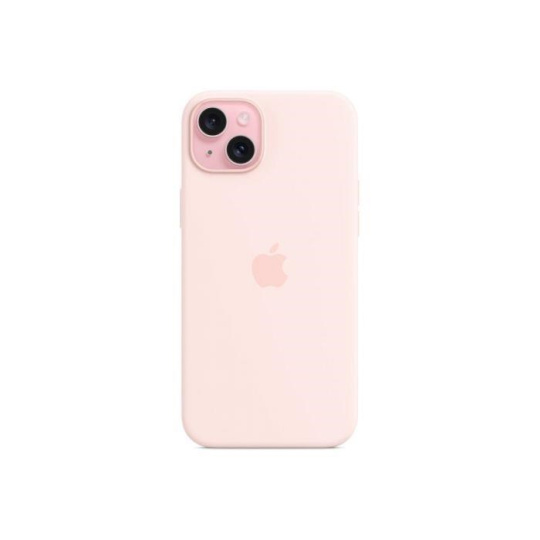 APPLE iPhone 15 Plus Silicone Case with MagSafe - Light Pink