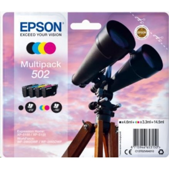 EPSON ink Multipack "Dalekohled" 4-colours 502 Ink