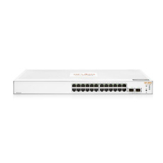 HPE Networking Instant On Switch 24p Gigabit 2p SFP Fanless 1830 HPE Networking Instant On Switch 24p Gigabit 2p SFP Fanless 1830