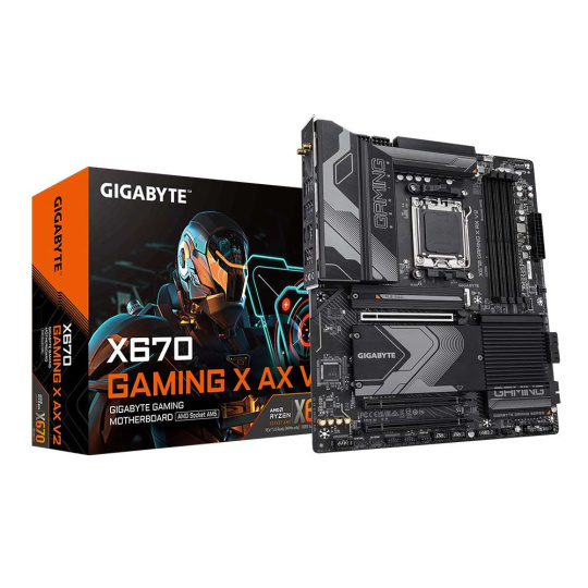 GIGABYTE MB Sc AM5 X670 GAMING X AX V2, AMD X670, 4xDDR5, 1xHDMI, WiFi