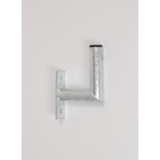 Držák antény na zeď, žárový zinek, délka 10cm Držák antény na zeď, žárový zinek, délka 10cm