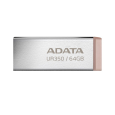 ADATA Flash Disk 64GB UR350, USB 3.2 Dash Drive, kov hnědá